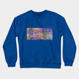 Waterlilies by Claude Monet Crewneck Sweatshirt